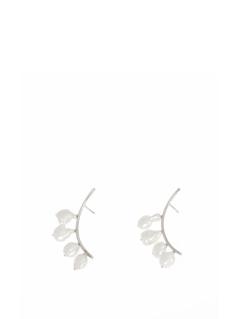 Drop Pearl Earrings